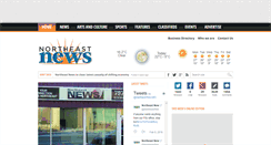 Desktop Screenshot of northeastnews.ca